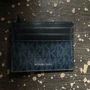 men michael kors card wallet